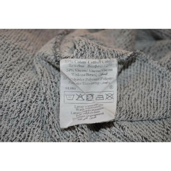 Patrice Breal Gray Belted Tunic Knit Cap Sleeve - Picture 6 of 6